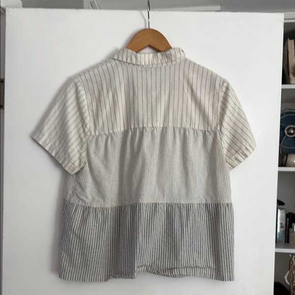 Madewell x The New Denim Project Button Down - Picture 3 of 4